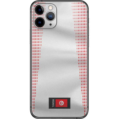 Tunisia Soccer Flag iPhone 11 Pro Skin